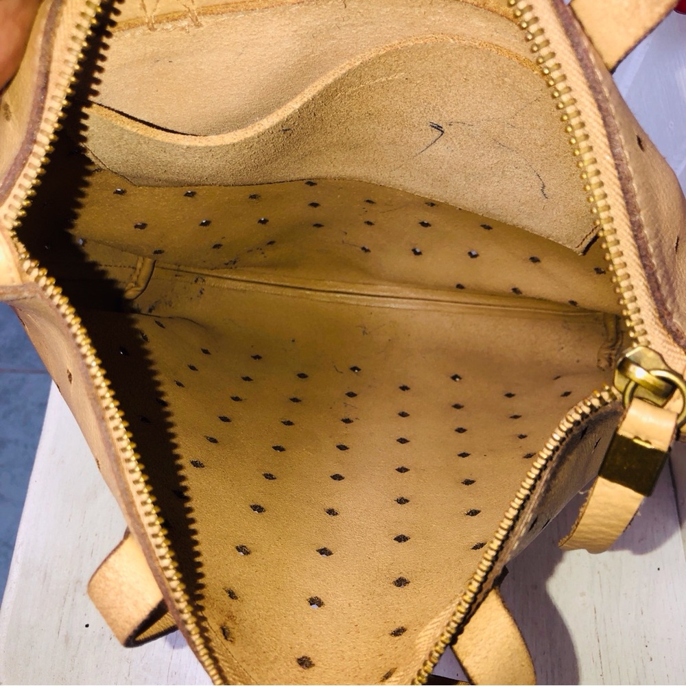 Madewell Mini Transport Preforated Tote Bag Purse Handbag Leather - Picture 15 of 16